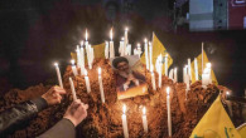 Comemorarea fostului lider Hezbollah, Hassan Nasrallah. Sursa foto: Profimedia Images | Poza 5 din 9