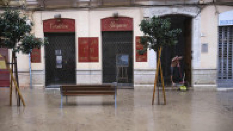 13 noiembrie. Mii de persoane au fost evacuate din Malaga, din cauza inundațiilor devastatoare și a unor noi alerte meteo extreme în Spania. Foto: Profimedia | Poza 1 din 3