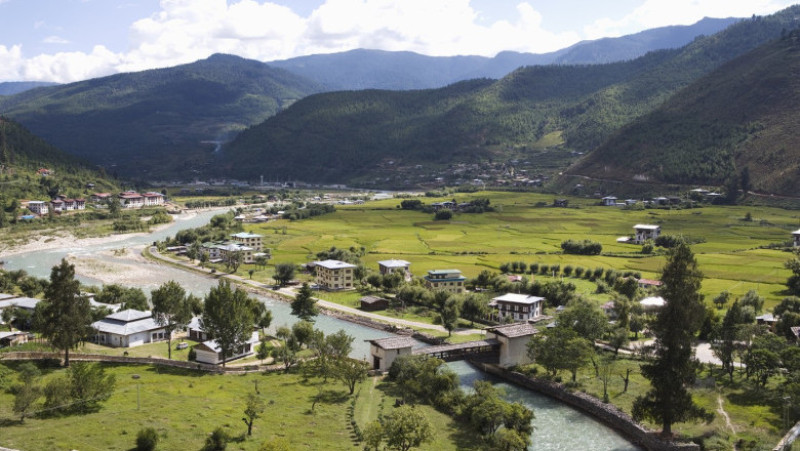 Paro, Bhutan, Asia. Foto: Profimedia