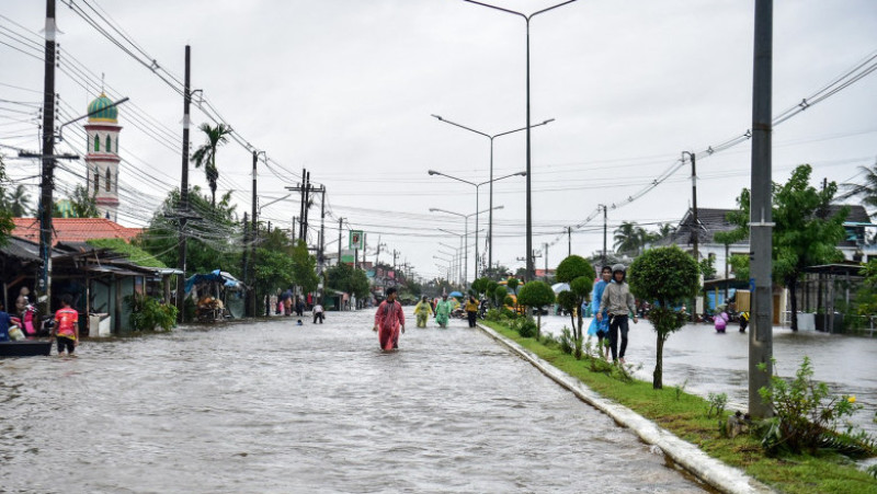 Inundații Thailanda. Foto: Profimedia