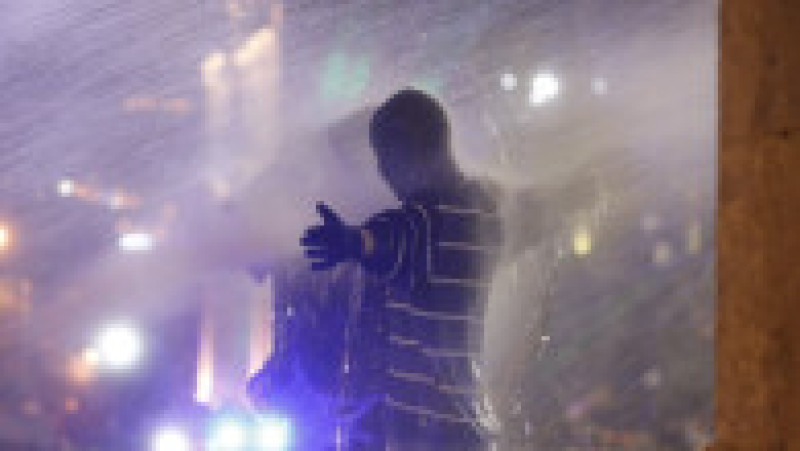 2 decembrie 2024. Protest proeuropean în Georgia: ONU denunță o folosire „disproporționată a forței” împotriva manifestanților. Foto: Profimedia | Poza 3 din 9