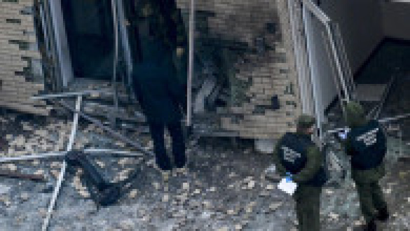 Anchetatorii ruși, la locul asasinării generalului Igor Kirillov Foto: Profimedia | Poza 3 din 5