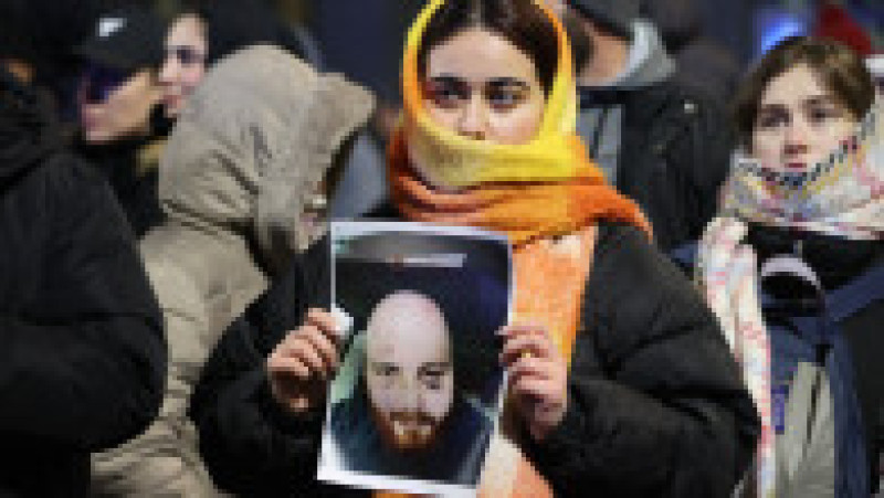 Protest antiguvernamental la Tbilisi, Georgia, 14 decembrie 2024 Foto: Profimedia | Poza 3 din 7