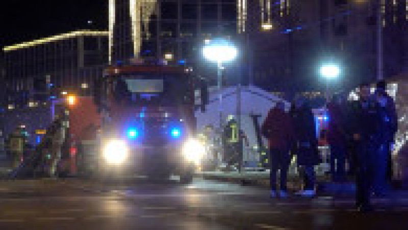 O mașină a intrat în mulțime, la Piața de Crăciun din Magdeburg. Foto: Profimedia | Poza 5 din 6
