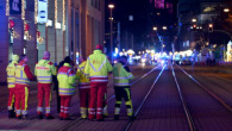 O mașină a intrat în mulțime, la Piața de Crăciun din Magdeburg. Foto: Profimedia | Poza 4 din 6