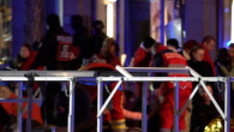 O mașină a intrat în mulțime, la Piața de Crăciun din Magdeburg. Foto: Profimedia | Poza 1 din 6