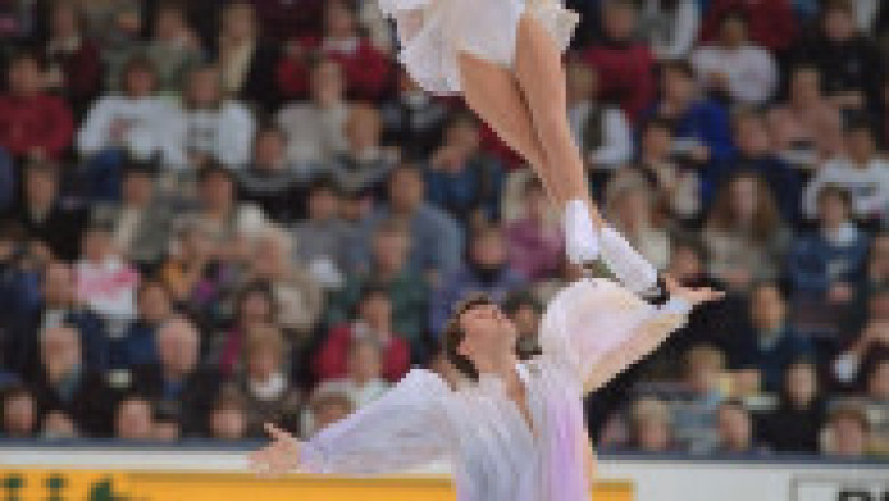 Evghenia Șișkova și Vadim Naumov au fost campioni mondiali la patinaj artistic în 1994 Foto: Profimedia | Poza 5 din 7