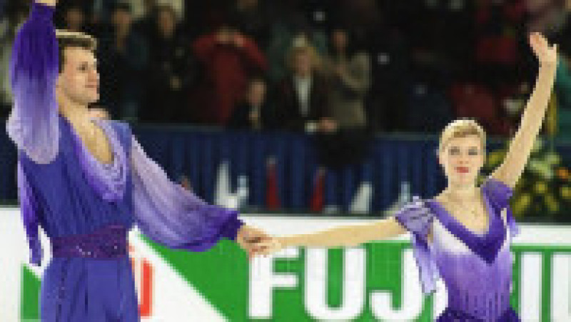 Evghenia Șișkova și Vadim Naumov au fost campioni mondiali la patinaj artistic în 1994 Foto: Profimedia | Poza 6 din 7
