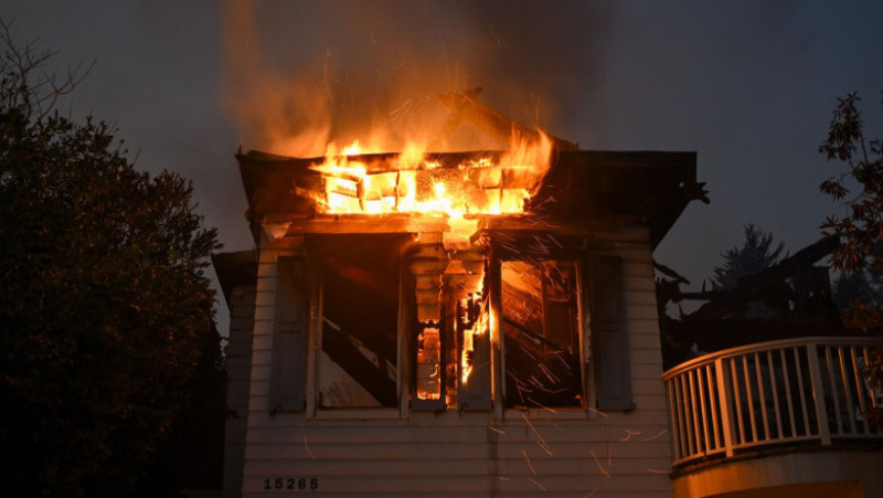 Incendiu în Los Angeles , ianuarie 2025 Foto: Profimedia