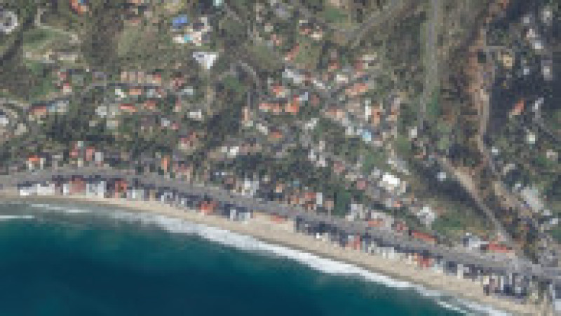 Casele din Malibu înainte de incendiile devastatoare. Foto: Profimedia/AFP/Maxar Technologies | Poza 5 din 18