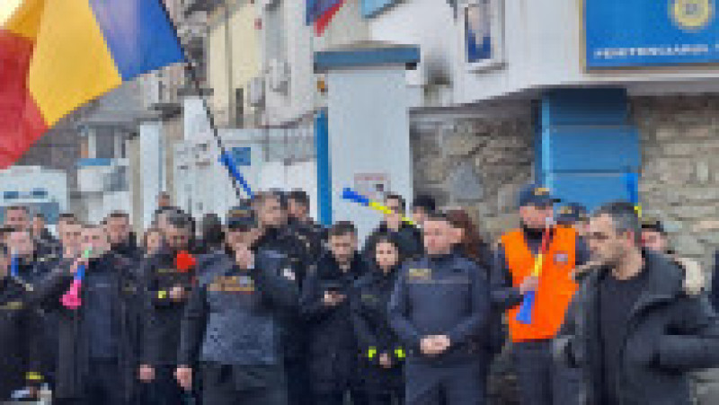 Polițiști de penitenciare din toată țara protestează față de Odonanța „trenuleț”. Foto: SNPP/ Facebook | Poza 4 din 5
