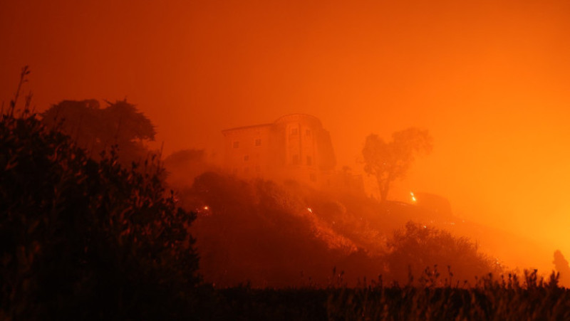 Vila Getty a supraviețuit incendiului din Los Angeles. Foto: Profimedia