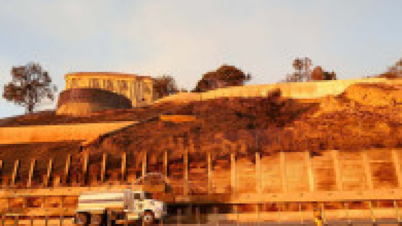 Vila Getty a supraviețuit incendiului din Los Angeles. Foto: Profimedia | Poza 2 din 6