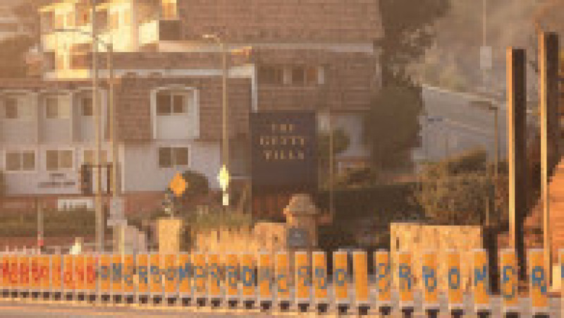 Vila Getty a supraviețuit incendiului din Los Angeles. Foto: Profimedia | Poza 4 din 6