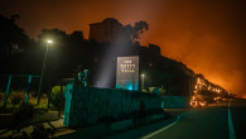 Vila Getty a supraviețuit incendiului din Los Angeles. Foto: Profimedia | Poza 6 din 6