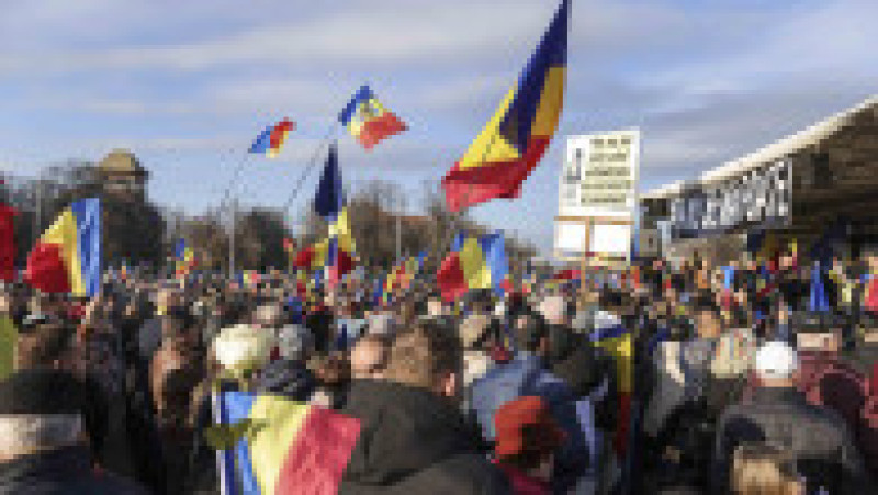 Protest in Piata Victoriei din Bucuresti, 24 ianuarie 2025. Inquam Photos / Sabin Cirstoveanu | Poza 14 din 23
