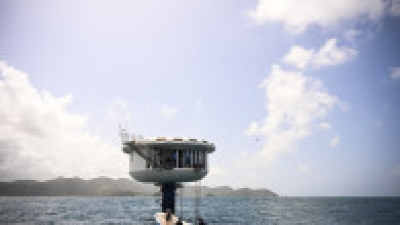 Rudiger Koch, un inginer aerospațial german, a stabilit un record mondial după ce a petrecut 120 de zile sub apă într-o capsulă submersă. Foto: Profimedia | Poza 3 din 4