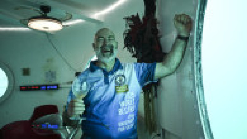 Rudiger Koch, un inginer aerospațial german, a stabilit un record mondial după ce a petrecut 120 de zile sub apă într-o capsulă submersă. Foto: Profimedia | Poza 2 din 4