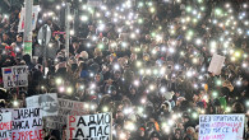 Novak Djokovici condamnă actele de violență împotriva protestatarilor din Serbia. Foto: Profimedia | Poza 4 din 6