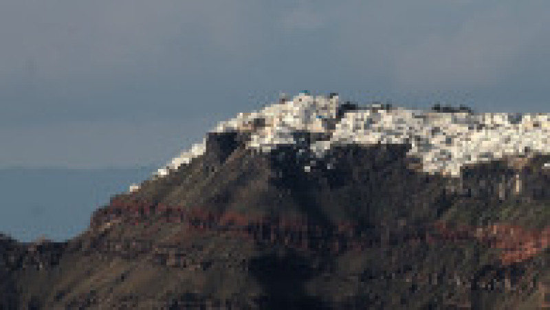 Insula Santorini este afectată de o serie de seisme și grecii se tem de un cutremur mai mare. Foto: Profimedia | Poza 6 din 9