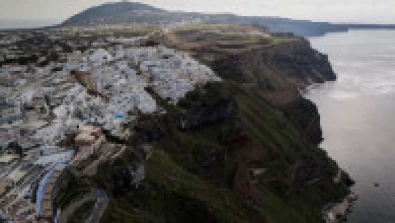 Orașul Fira din insula Santorini Foto: Profimedia | Poza 2 din 5