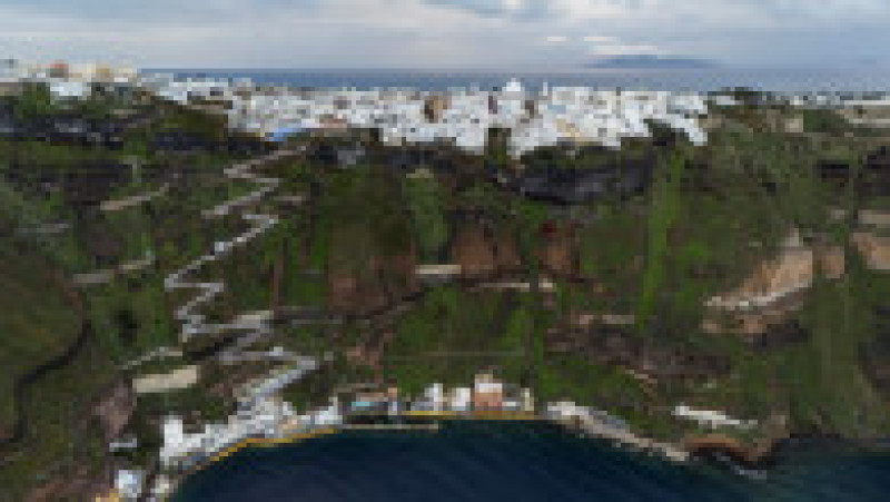 Orașul Fira din insula Santorini Foto: Profimedia | Poza 3 din 5