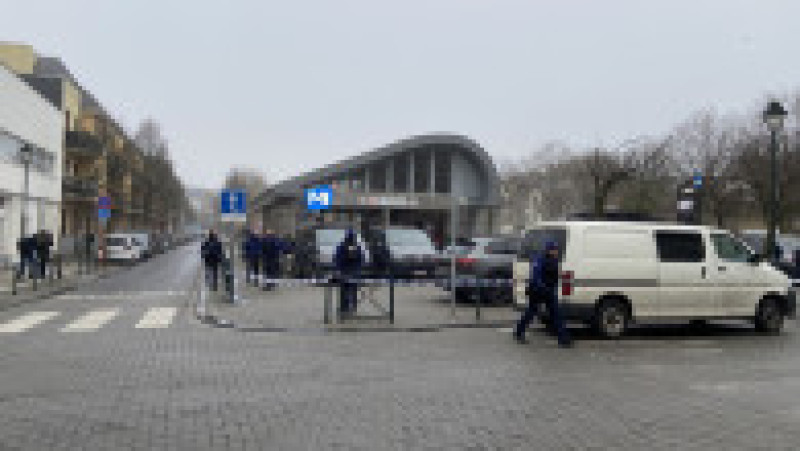 Focuri de armă la Bruxelles. Foto: Profimedia | Poza 2 din 3