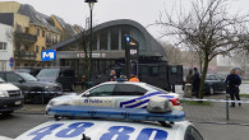 Focuri de armă la Bruxelles. Foto: Profimedia | Poza 1 din 3