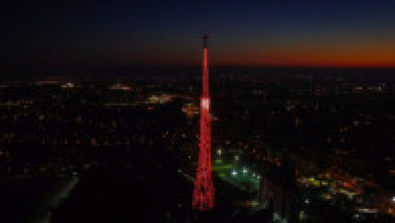 România, iluminată în roșu de Ziua Europeană a Numărului de Urgență 112: Peste 100 de istituții se alătură acestui demers. Foto: STS | Poza 3 din 3