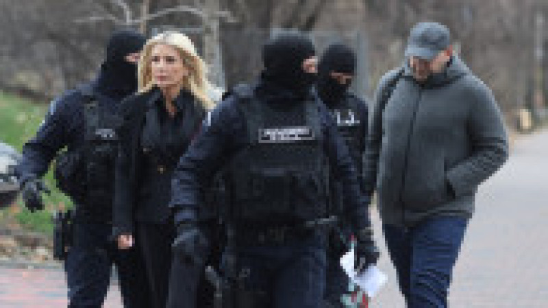 Laura Vicol și Vladimir Ciorbă sunt aduși la audieri la DIICOT în dosarul Nordis, în București, 3 februarie 2025. Inquam Photos / George Călin | Poza 2 din 5
