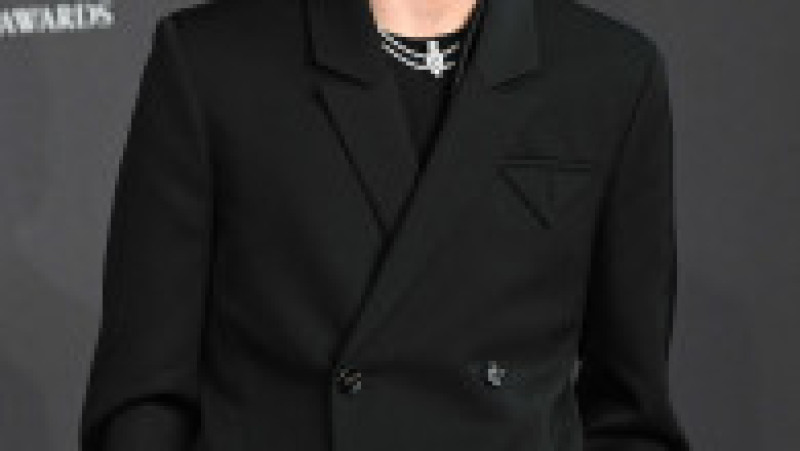 Înapoi la negru: Timothée Chalamet a arătat elegant într-un costum Bottega Veneta. Foto: Profimedia | Poza 2 din 15