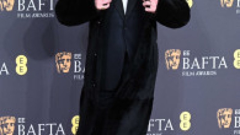 Actorul din „The Apprentice” Jeremy Strong a fost mai sobru după look-ul său viral din 2025 de la Globurile de Aur. Foto: Profimedia | Poza 8 din 15