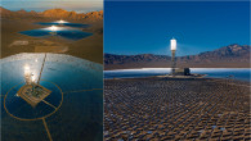 În 2014, Ivanpah era cea mai mare centrală solară din lume. 11 ani mai târziu, compania care o deține a anunțat că o va închide. Colaj foto: Profimedia Images | Poza 12 din 12