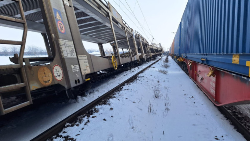 Accident feroviar în Olt, între Mihăiești și Radomirești