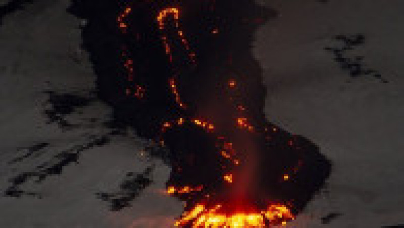 Activitatea vulcanică continuă pe Muntele Etna din Italia. Foto: Profimedia | Poza 5 din 5