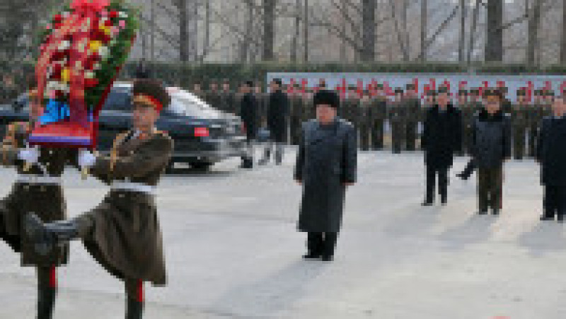 Kim Jong Un a stabilit sarcini pentru renovarea academiilor militare și intensificarea educației. Sursa foto: Profimedia Images | Poza 4 din 8