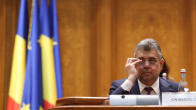 Dezbateri aprinse la moțiunea de cenzură împotriva Guvernului Ciolacu. Foto: Inquam Photos / George Călin | Poza 2 din 10