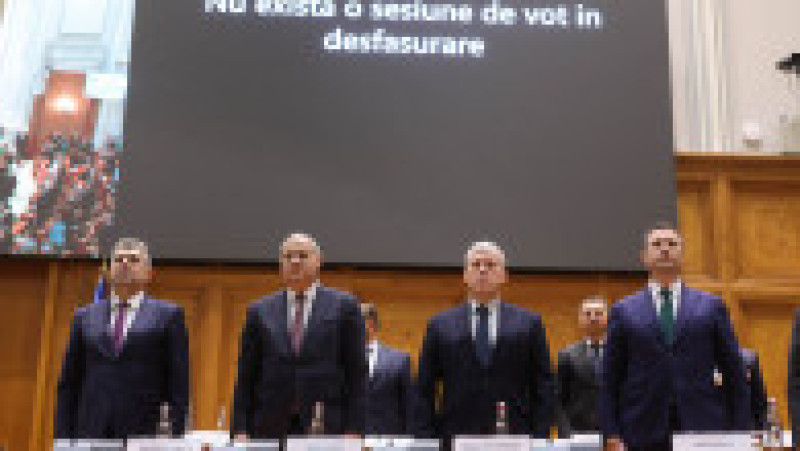 Dezbateri aprinse la moțiunea de cenzură împotriva Guvernului Ciolacu. Foto: Inquam Photos / George Călin | Poza 8 din 10