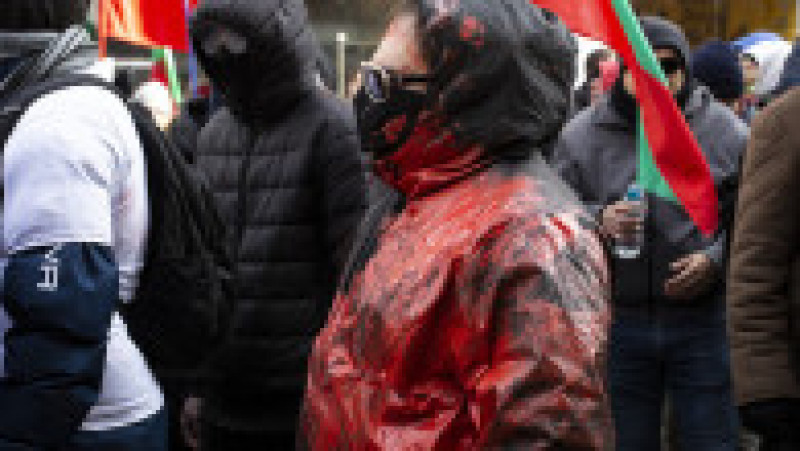 Proteste violente în Bulgaria față de intenția guvernului de a trece la moneda euro Foto: Profimedia | Poza 6 din 8