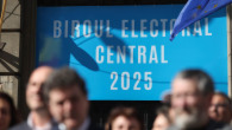 Sediul Biroului Electoral, în București, 7 martie 2025. Foto: Inquam Photos / George Călin | Poza 6 din 8