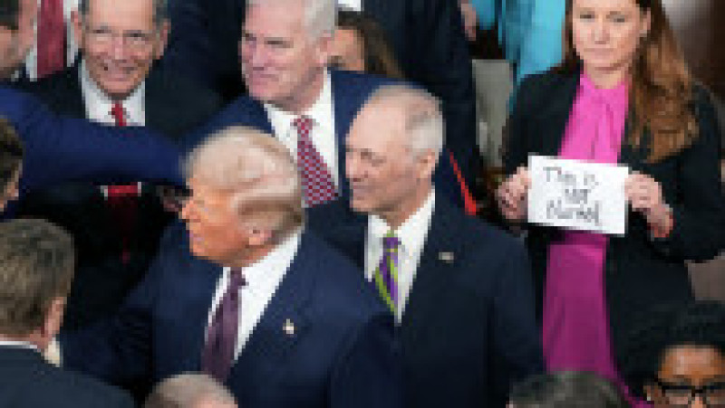 Donald Trump, discurs în Congres. Foto: Profimedia | Poza 5 din 12