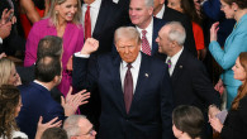 Donald Trump, primul discurs în Congres în al doilea mandat. Foto: Profimedia | Poza 4 din 12