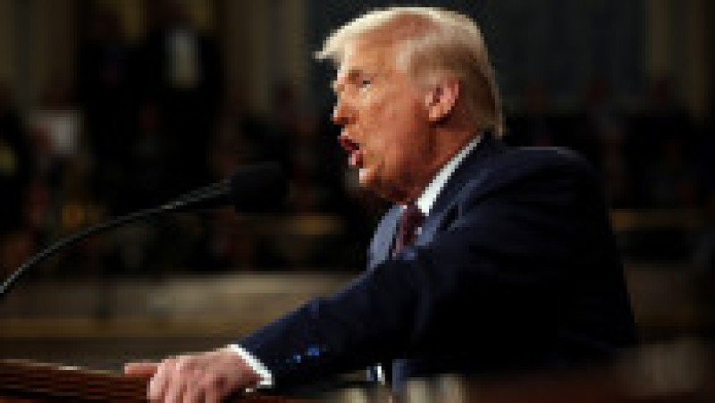 Donald Trump, primul discurs în Congres în al doilea mandat. Foto: Profimedia | Poza 1 din 12