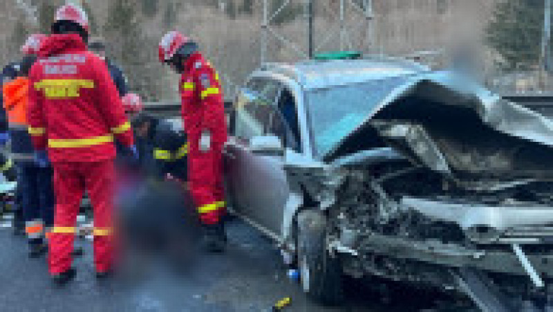 Accident DN1. Foto: ISU Prahova | Poza 1 din 3