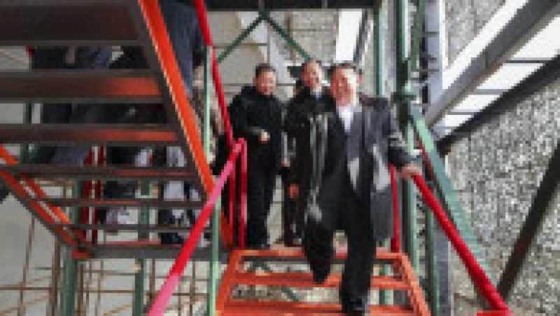 Kim Jong Un a inspectat un șantier unde va fi construit un submarin cu propulsie nucleară. Foto: Profimedia | Poza 1 din 6