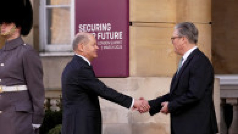 Keir Starmer și Olaf Scholz. Foto: Profimedia | Poza 10 din 17