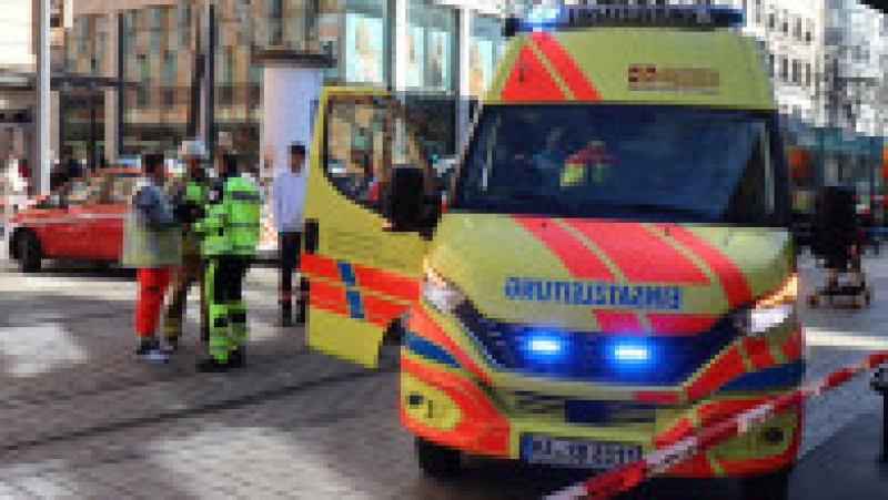 Scena incidentului din Mannheim Foto: Profimedia | Poza 1 din 4