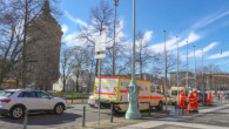 Scena incidentului din Mannheim Foto: Profimedia | Poza 4 din 4