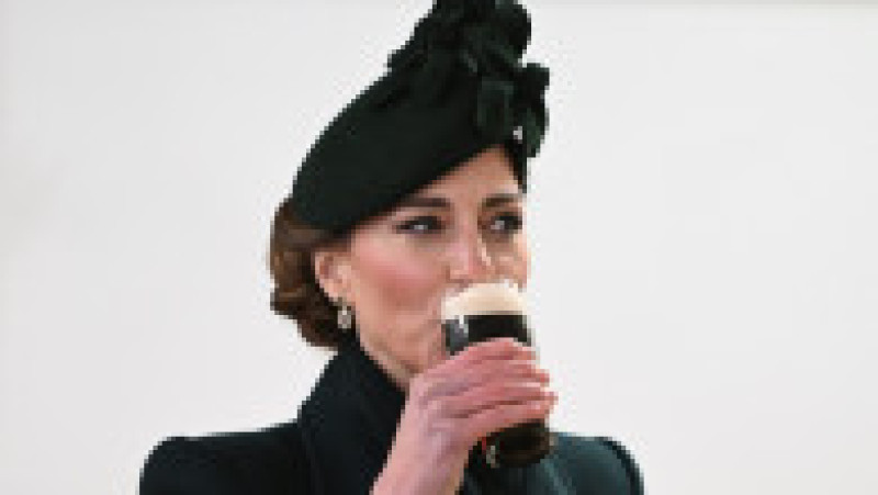 Prințesa Kate a celebrat Ziua Sfântului Patrick cu Garda Irlandeză. Sursa foto: Profimedia Images | Poza 14 din 16