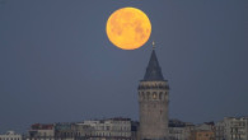 Lună roşie cu ocazia unei eclipse totale. Foto: Profimedia | Poza 2 din 19